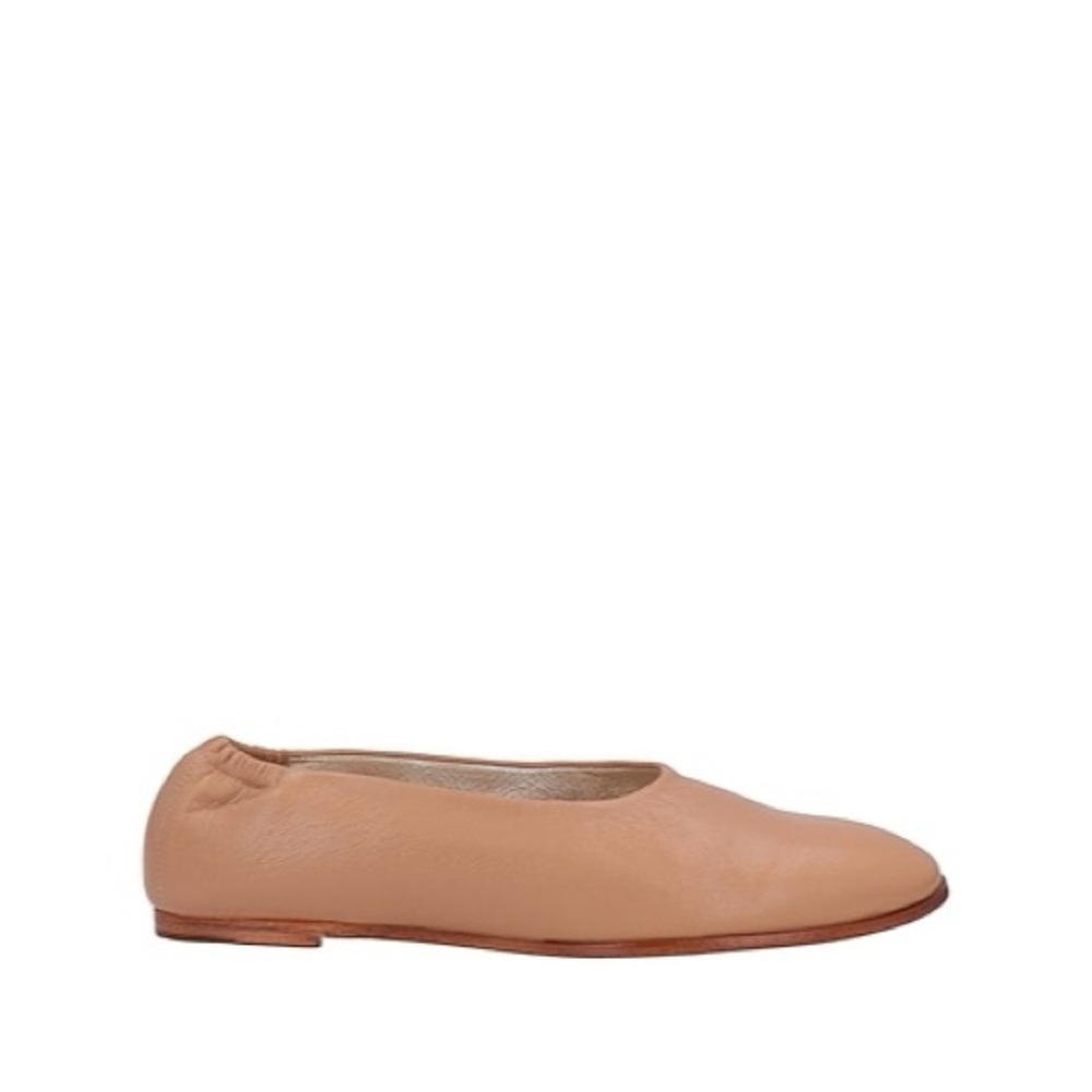 Pedro Garcia Women’s Nude Color Ballet Leather Flats Size 5.5 Comfort Round Toe